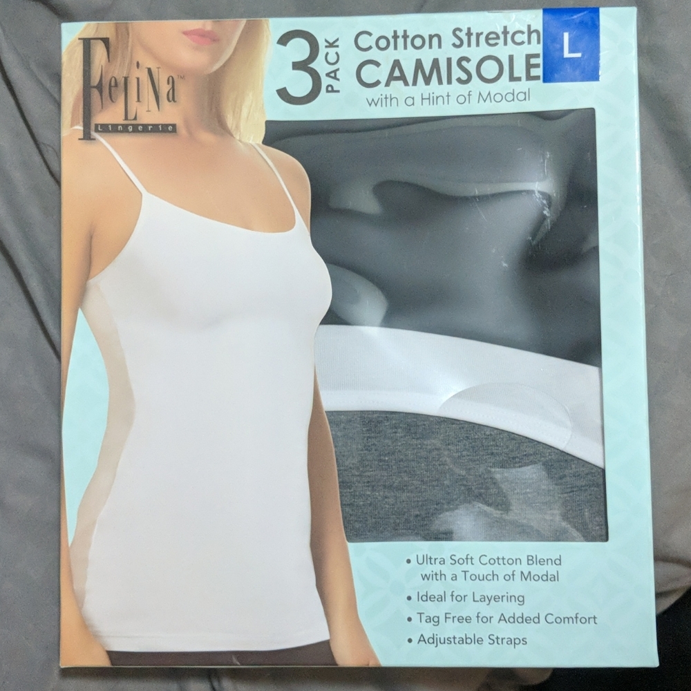 3 pack camisole
